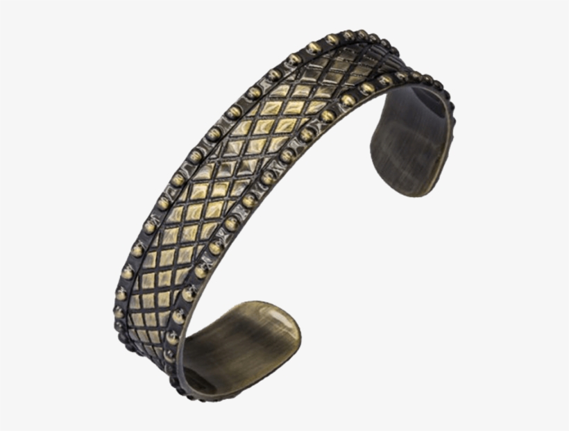Antique Brass Grid Pattern Bangle - Ukulele, transparent png #1532493