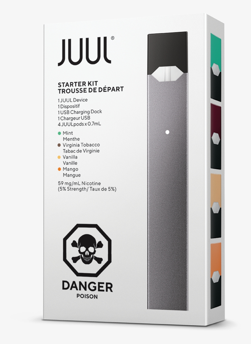 Juul Starter Kit Free Shipping Juul Png Logo Juul - Danger Poison Juul Pods, transparent png #1532577