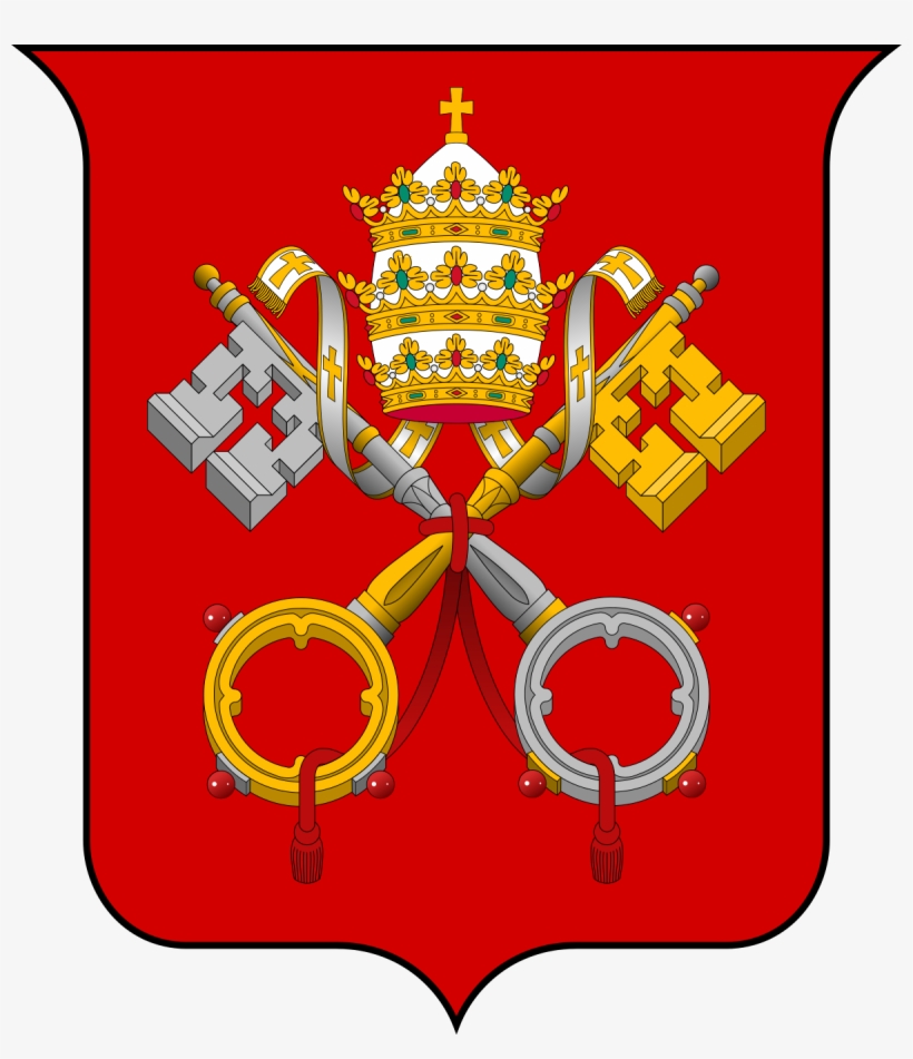 Vatican Coat Of Arms, transparent png #1533136
