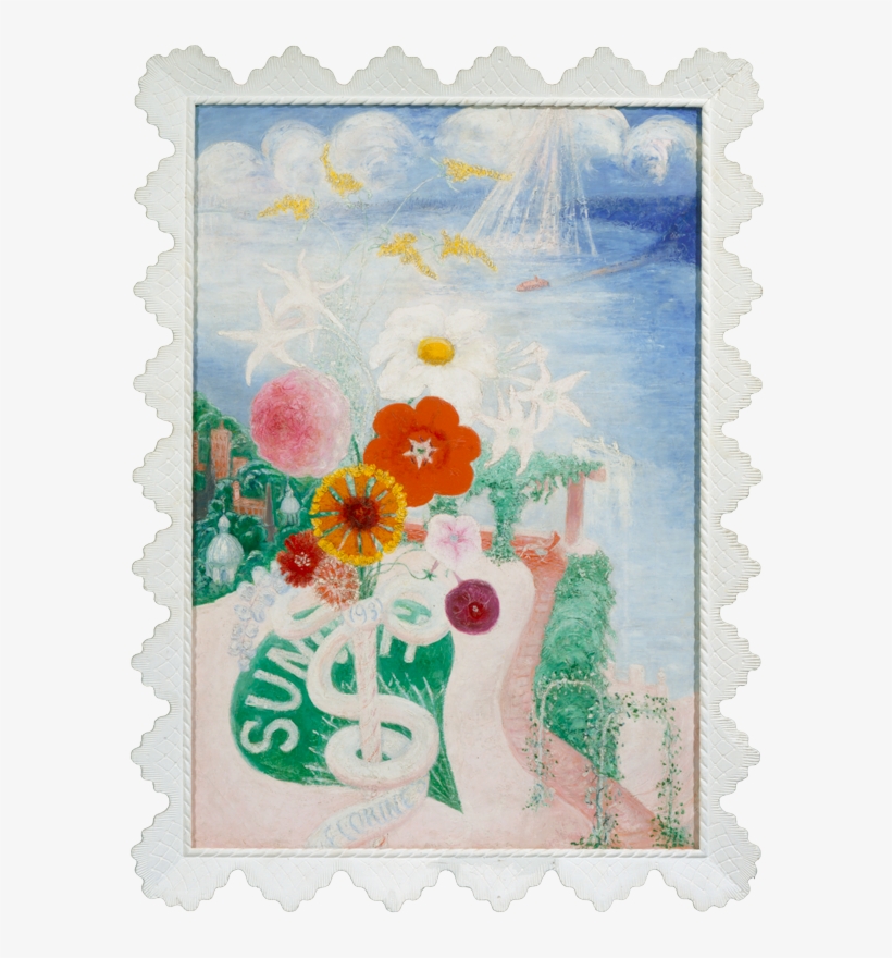 Colorful Image Of Flowers And A Sky - Stettheimer Florine, transparent png #1533235
