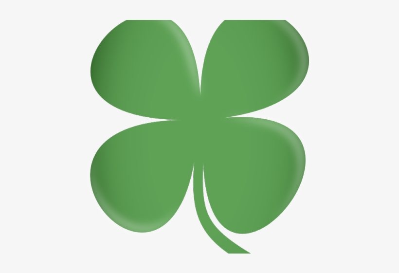 Four Leaf Clover Clipart - Shamrock, transparent png #1533602