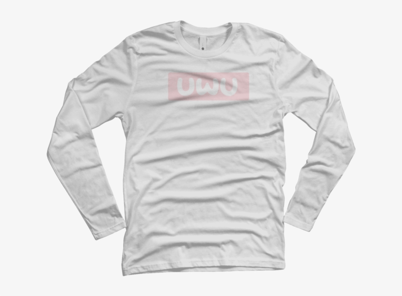 Uwu Long Sleeve Tee T Shirt By Lilypichu Design By - Wadu Hek Shirt, transparent png #1533782