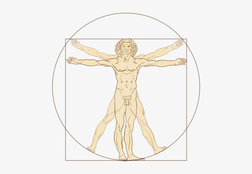 Vitruvian Innovations - Vitruvian Man Logo, transparent png #1533808