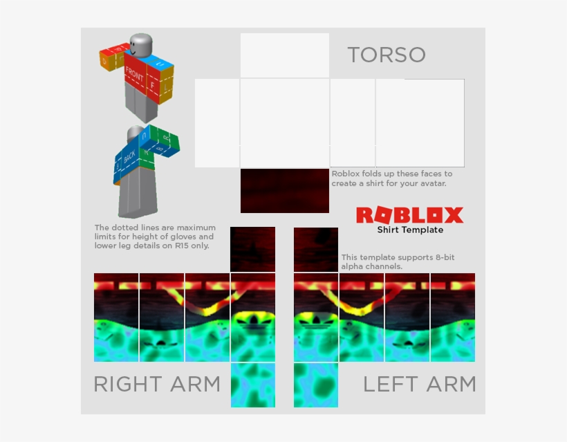 Roblox Template Roblox Templates Pinterest Template - Roblox Shirt Template 2018, transparent png #1533812