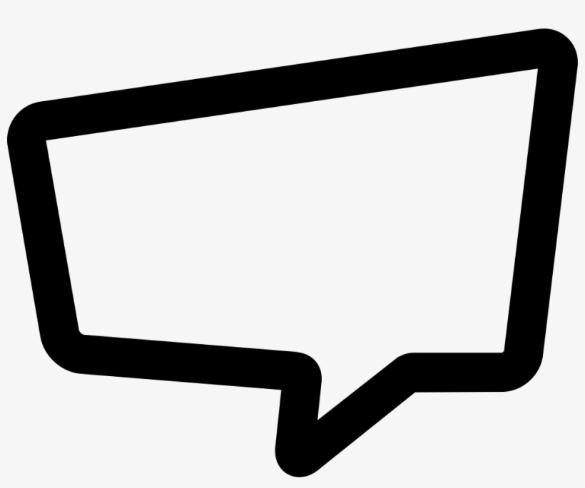 Chat Speech Bubble - Bocadillo De Conversacion Png, transparent png #1533893