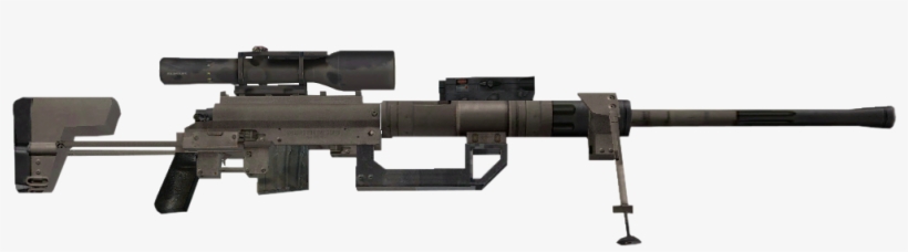 Intervention 3rd Person Mw2 - Intervention Sniper Rifle Png, transparent png #1533952