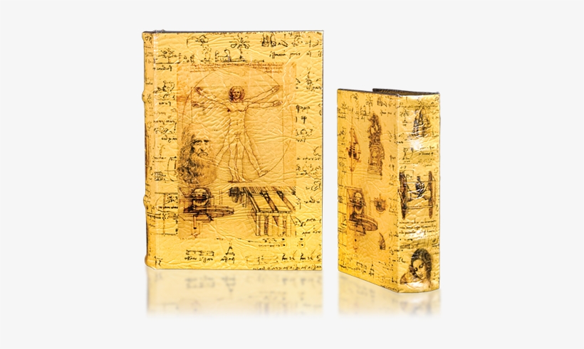 Leonardo Da Vinci Book-box - Leonardo Da Vinci Book Of Man, transparent png #1534067