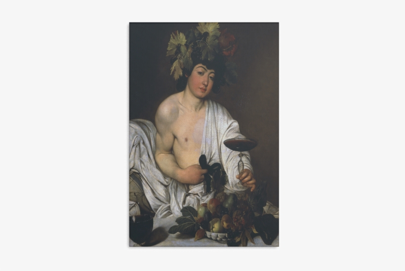 Bacco Adolescente - Caravaggio - Caravaggio Bachus, transparent png #1534471