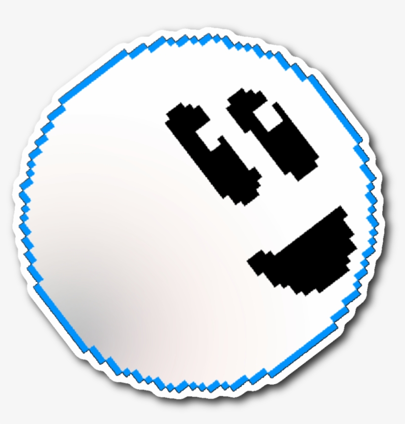 Snowball Sticker - Circle, transparent png #1534620