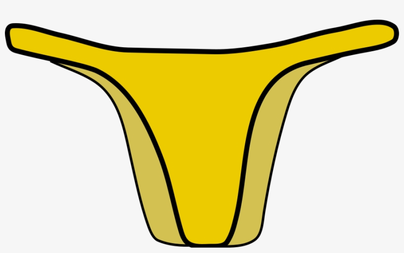 How To Set Use Yellow Bikini Clipart, transparent png #1534719