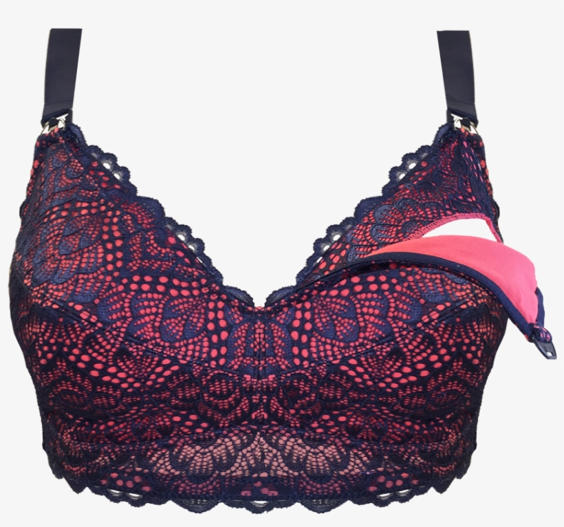 Bra Coral Bikini Brief Set Seta08 2109bikinibrief - Maternity Bras Png, transparent png #1535009