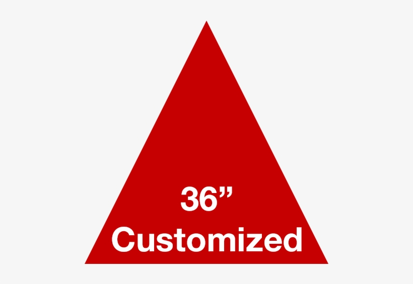 Red Triangle Custom Warehouse Floor Tape Marking - Wells Fargo Customer Service, transparent png #1535123