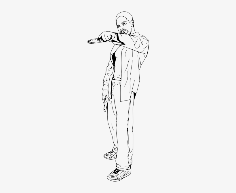 Draw A Boy With A Gun, transparent png #1535218