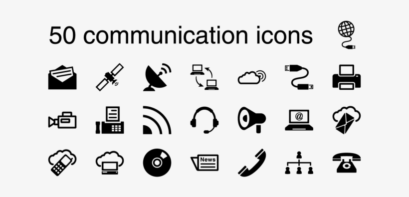 50 Communication Icons Icon Free Transparent Png Download Pngkey
