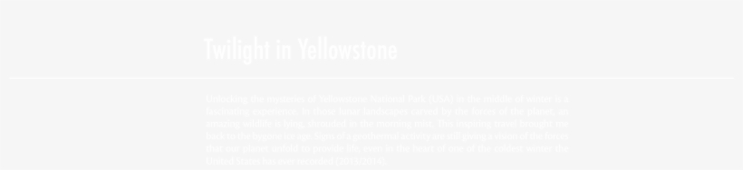 Twilight In Yellowstone - Home Logo Transparent White, transparent png #1535944