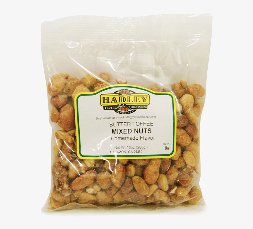Butter Toffee Mixed Nuts - Hadley Fruit Orchards, transparent png #1535992