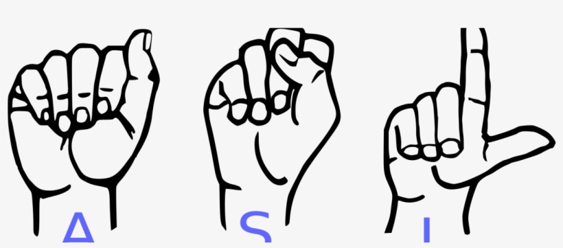 A Man Raised By Silence Is The Last Man Laughing - American Sign Language, transparent png #1536019