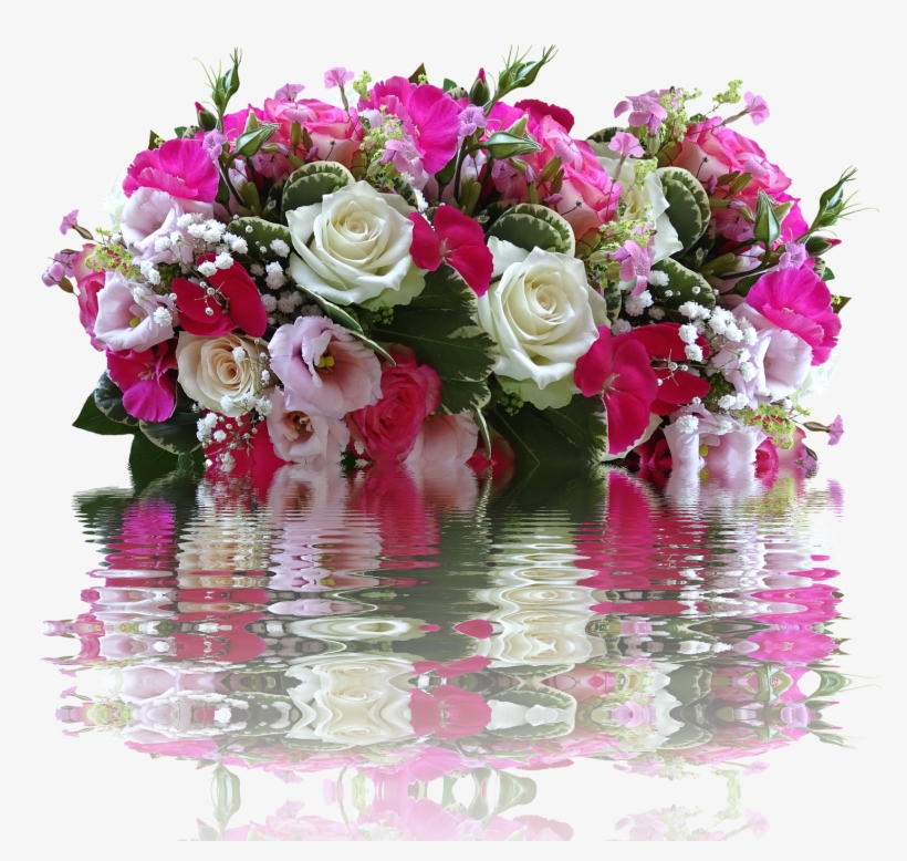 Pink Bouquet - Kytica Kvetov K Narodeninám, transparent png #1536120