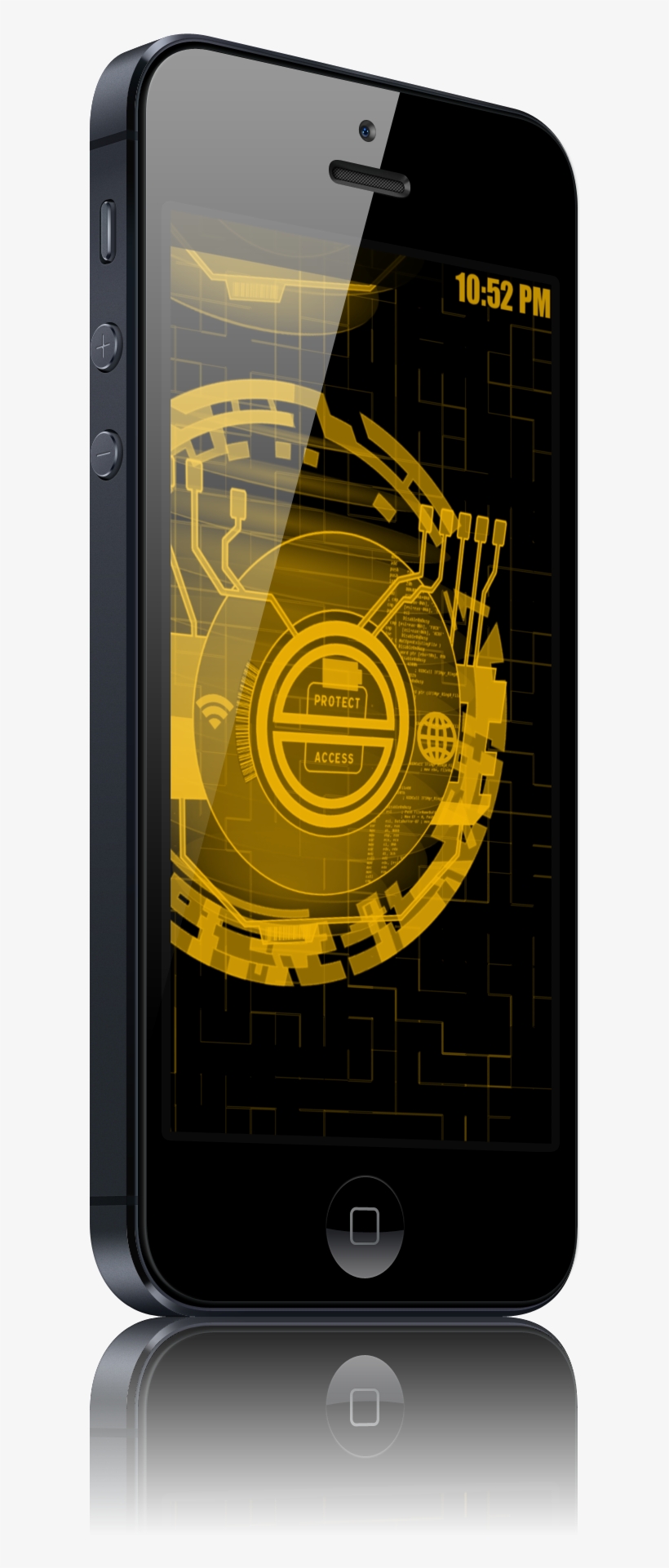 Ghost In The Shell - Apple Iphone 5 - Black & Slate, transparent png #1536193