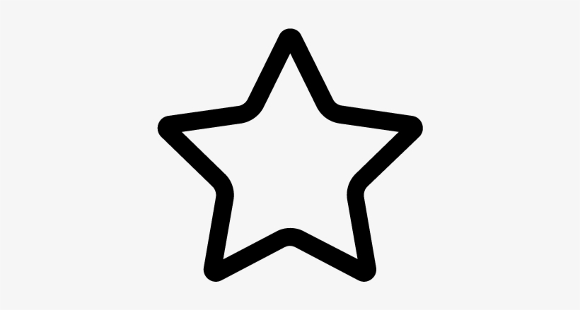 Star - Empty Star Icon, transparent png #1536242