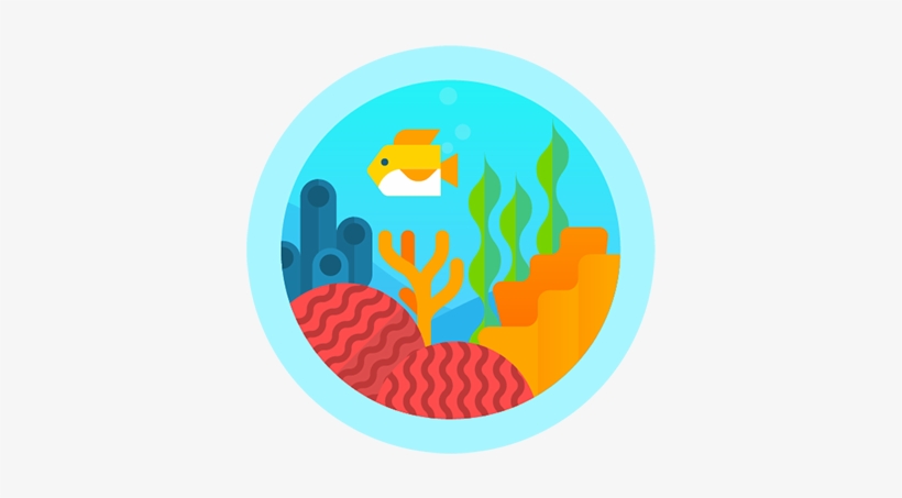 Pin Coral Reef Clipart Png - Great Barrier Reef Icon, transparent png #1536562