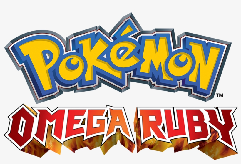 Pokã‡mon Omega Ruby Logo Final 1200px 150dpi Rgb - Pokémon Omega Ruby And Alpha Sapphire, transparent png #1536886