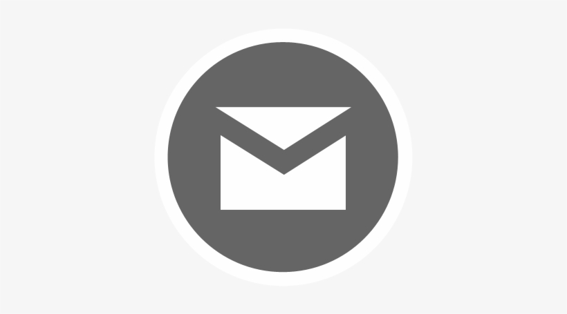 Mail Icon - Dark Discord Logo Icon Button, transparent png #1537232