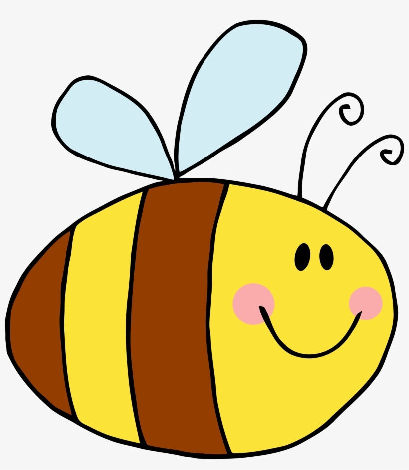 Bee Clip Art - Cartoon Bee, transparent png #1537442