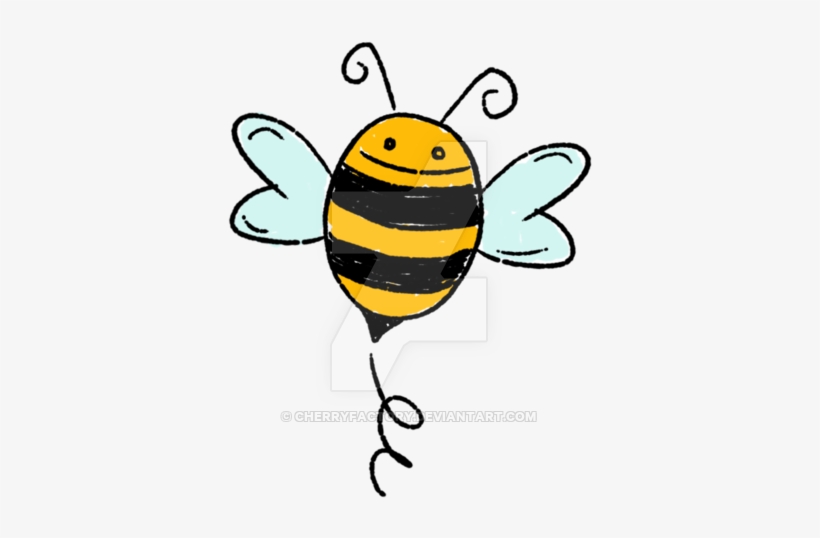 Cute Bee Drawing At Getdrawings - Cute Bee Drawing, transparent png #1537470