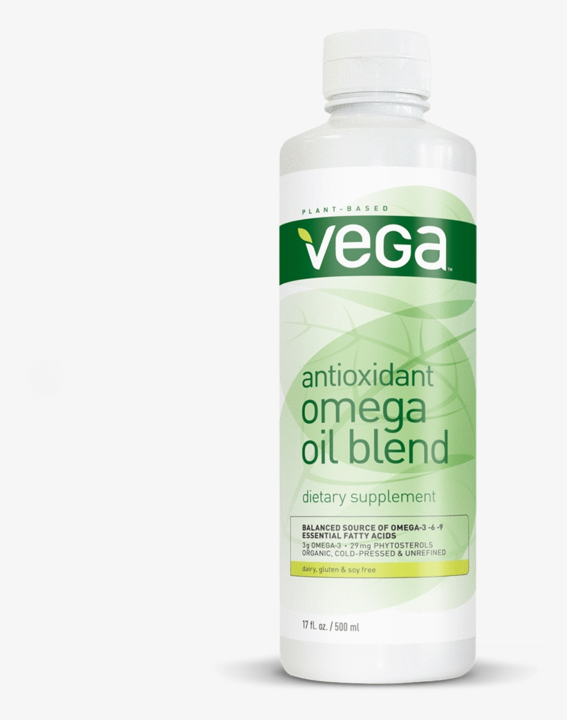 Vega® Omega Oil Blend - Vega Antioxidant Omega Oil Blend - 8.5 Fl Oz, transparent png #1537488