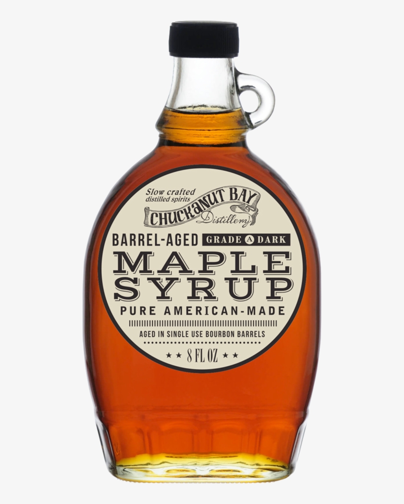 Bourbon Barrel Aged Maple Syrup - Transparent Maple Syrup Bottle, transparent png #1537522