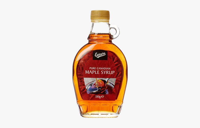 Epicure Pure Canadian Maple - Epicure Maple Syrup, 330g, transparent png #1537568