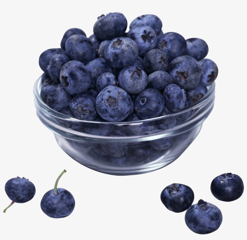 Blueberries Png - Cup Of Blueberries Png, transparent png #1537750