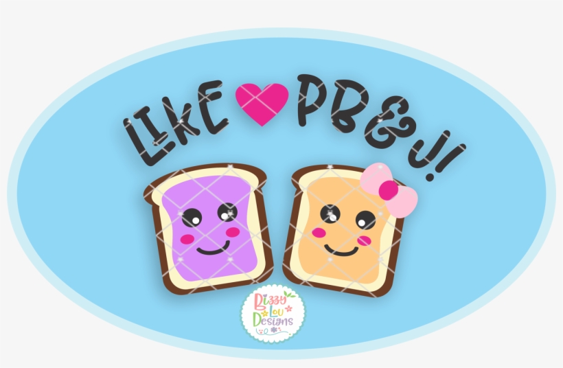 Like Pb&j Toast Svg Dxf Eps Png Ai - Digital Art, transparent png #1537773