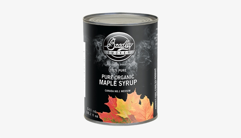 Maple Syrup - Bradley 100% Organic Maple Syrup 540ml, transparent png #1537848