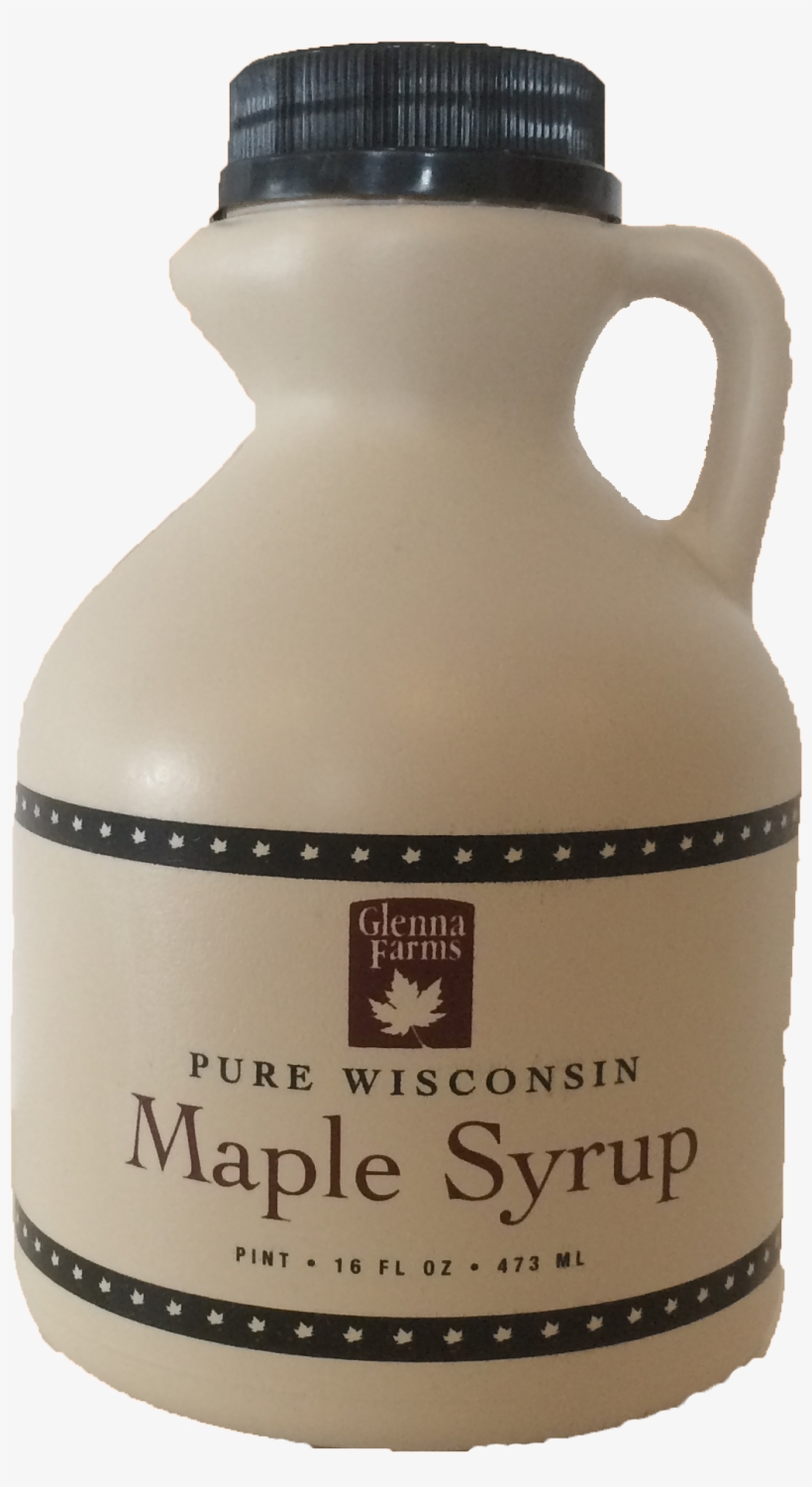 Pint Organic Amber - Glass Bottle, transparent png #1537849