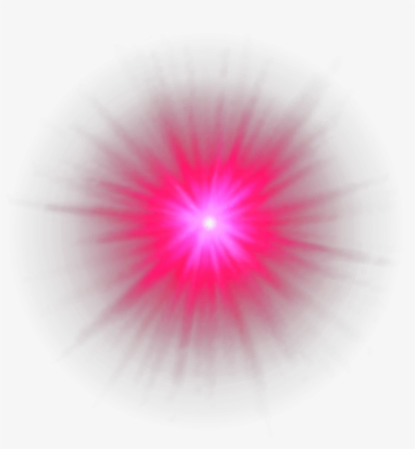 Ftestickers Light Glow Star Sparkle Red Pink - Light, transparent png #1538132