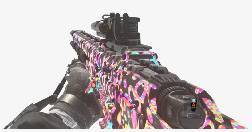 Mors Psychedelic Camouflage Aw - Advanced Warfare Mors Png, transparent png #1538191