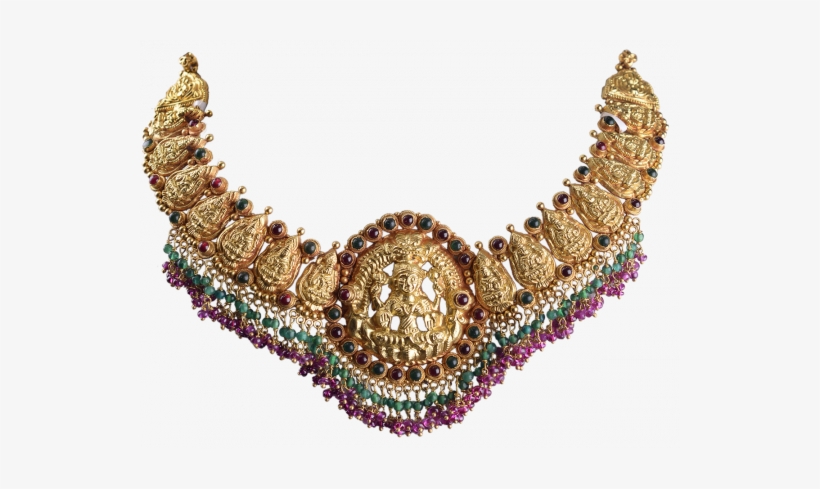 Syrandri 3378-09 - Antique Jewellery Designs Chettinad, transparent png #1538276