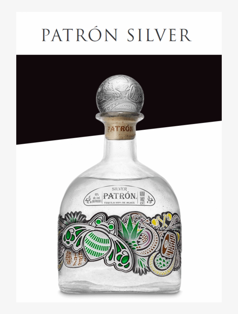 Patron Silver Tequila Limited Edition 1l - Patron Silver Limited Edition 2018, transparent png #1538572