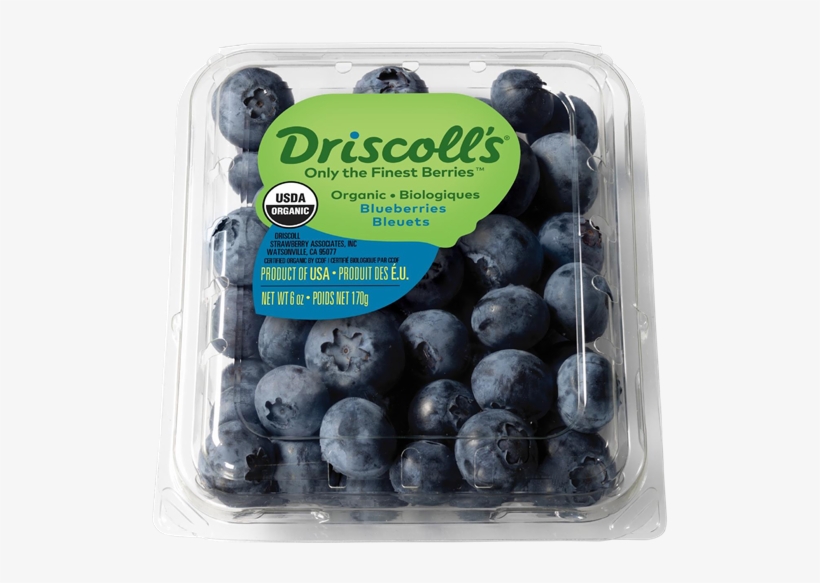 Driscoll's Organic Blueberries - Driscoll's Blueberries (australia/ Usa), transparent png #1538602