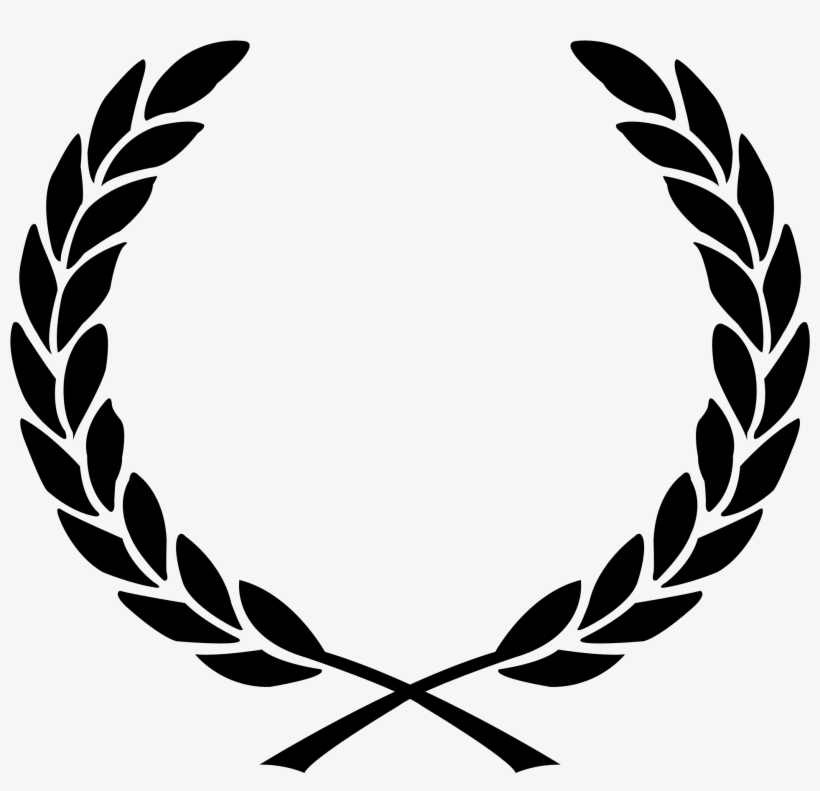 Laurel Leaves Png Graphic Library - Laurel Wreath Vector, transparent png #1538687