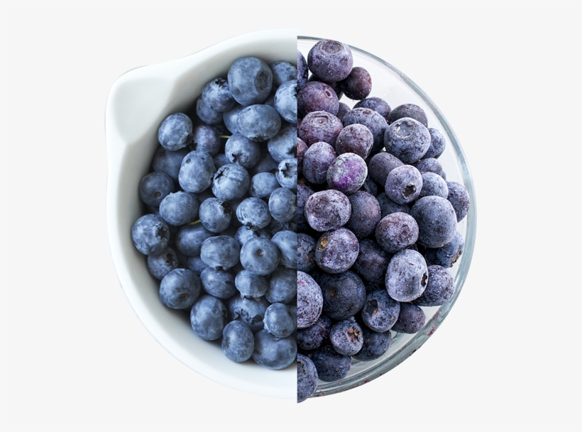 Fresh Or Frozen Blueberries - Blueberry, transparent png #1538771