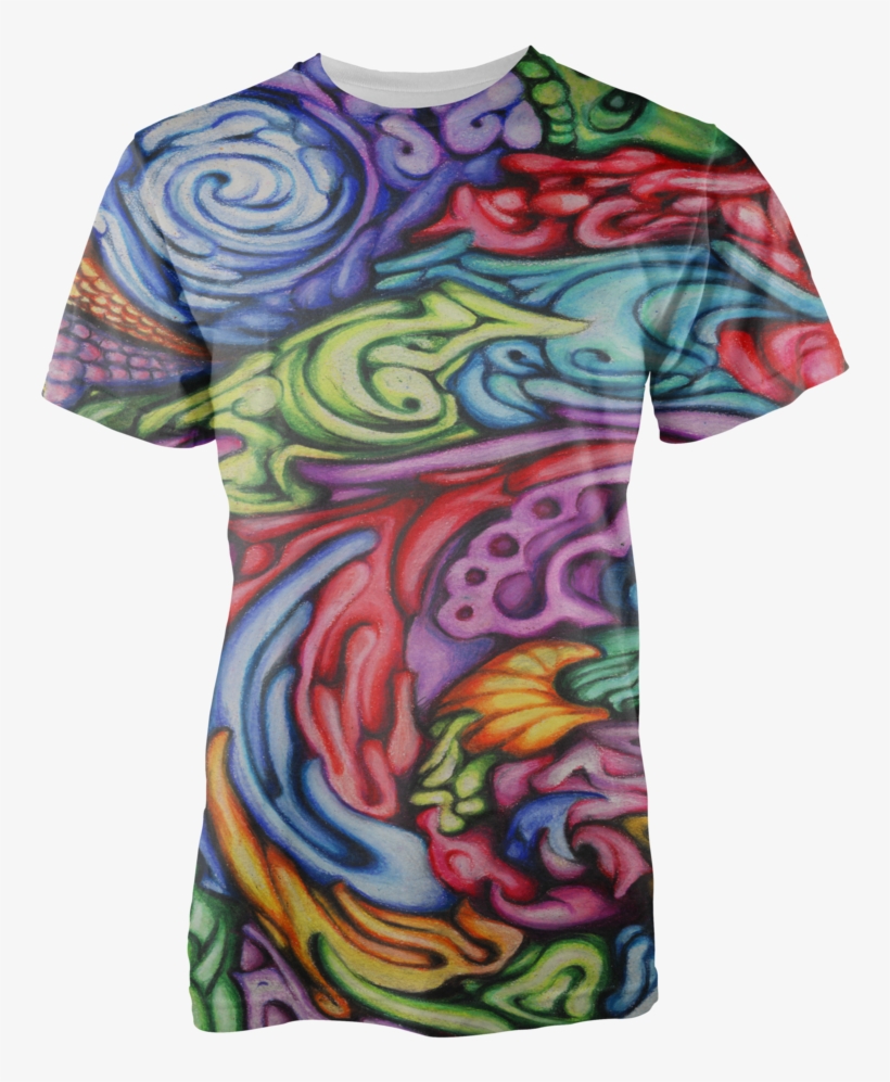 Psychedelic Putty Tee - Automatic Transmission, transparent png #1538991