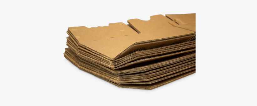 Zipbox Stack - Flat Cardboard Box Png, transparent png #1538994