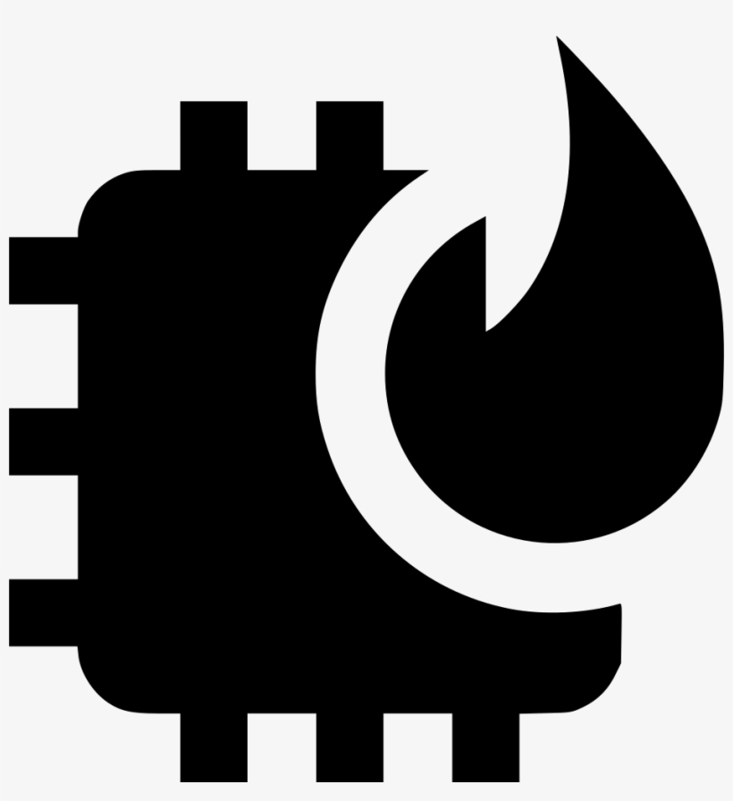 Computer Chip Burn Comments - Chip Burn Icon, transparent png #1539367