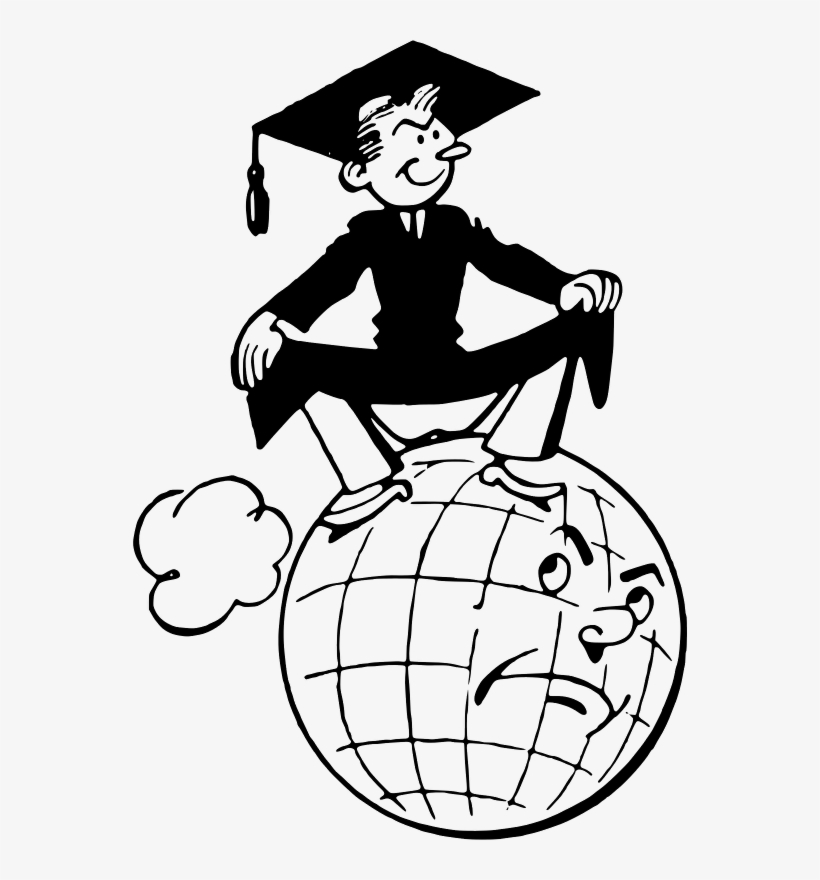 A Graduate Student At The Top Of The World - Top Of The World Clipart, transparent png #1539522