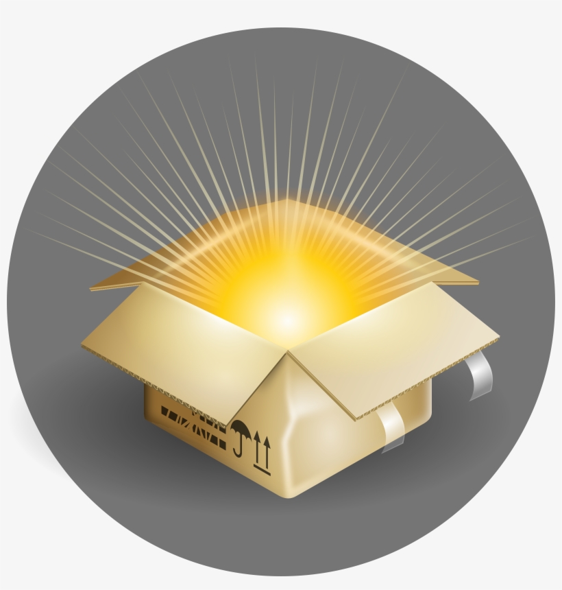 Mysterious Cardboard Box Clipart Png, transparent png #1539601