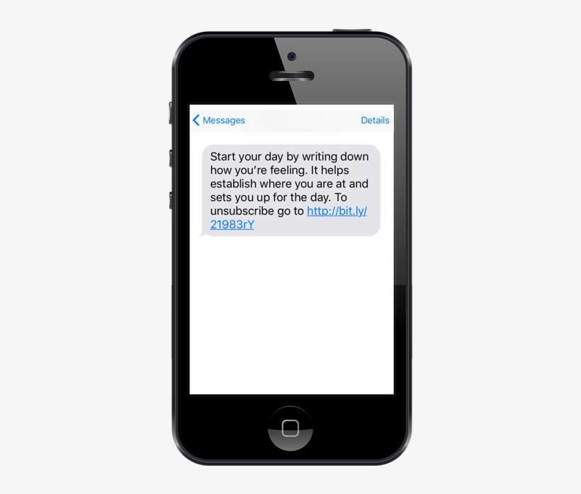 Sms Message Example - Toast Ios, transparent png #1539608
