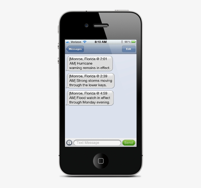 Get Weather On Your Phone By Text Message - Sample Text Message For Interview, transparent png #1539653